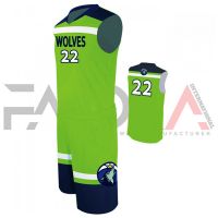 Wolves Basketball Uniform