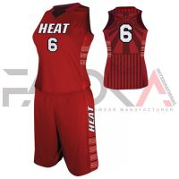 Red Basketball Uniform