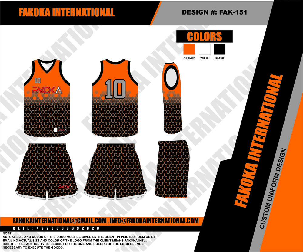 basketball jersey design orange color