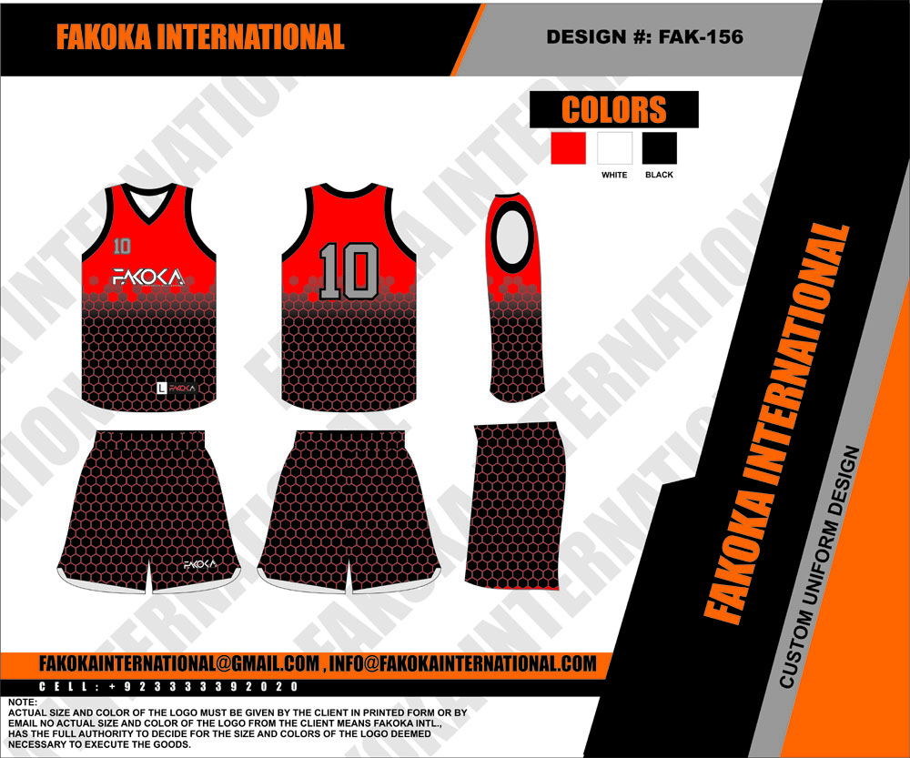 red black basketball jersey design