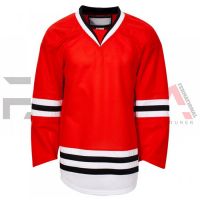 Red Ice Hockey Jersey