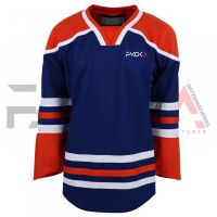 Red Blue Ice Hockey Jersey