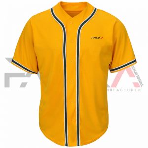 Baseball Jersey Yellow