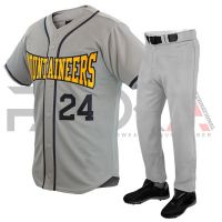 Mountaineers Baseball Uniforms