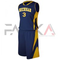 Michigan Basketball Uniform