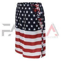 US Flag Lacrosse Shorts