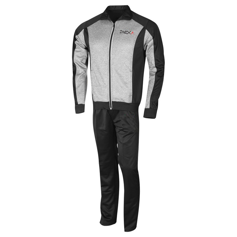 Fakoka International, Track Suits Grey, Made of 100% Polyester Tricot ...